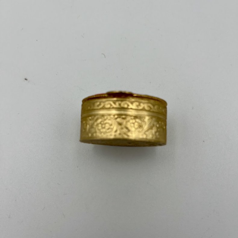 Vintage Italiensk Mikromosaik Pille�ske