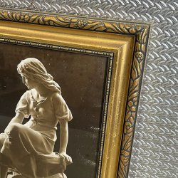 Antikt Kunsttryk af Eug�ne Aizelin: "Mignon"