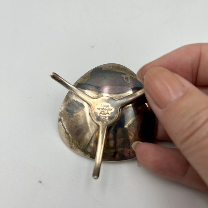 Vintage Atla S�lvplet Kertestager 