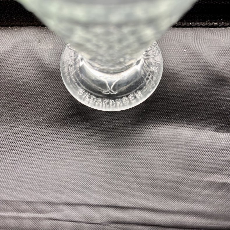 Sildakongen snapsglas