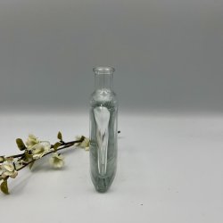 Flad &amp; rektangul�r glasflaske