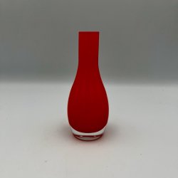Lille orange glasvase