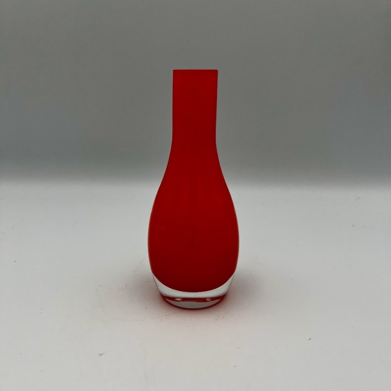 Lille orange glasvase