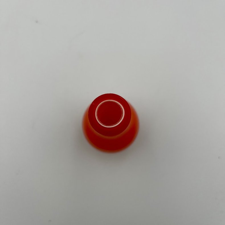 Lille orange glasvase